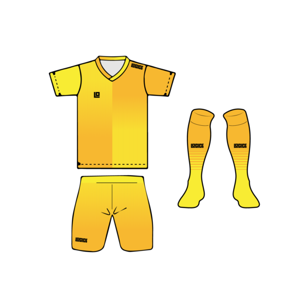 Hunter Football V-Neck Full Kit - Image 6
