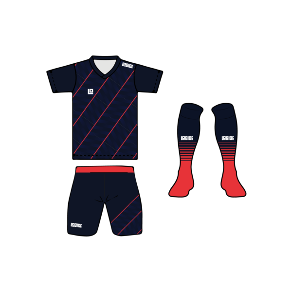 Maverick Football V-Neck Full Kit - Image 2