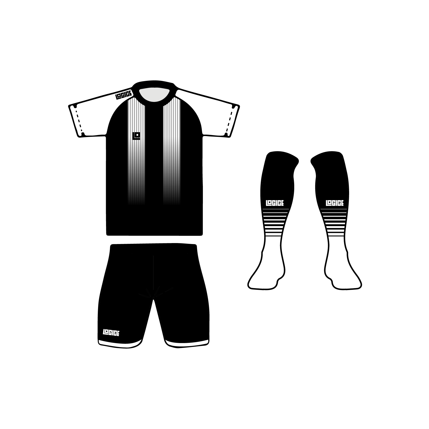 Dakota Football Round Neck Full Kit - Image 2