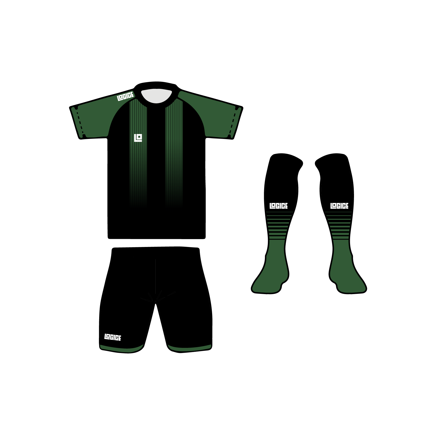 Dakota Football Round Neck Full Kit - Image 4