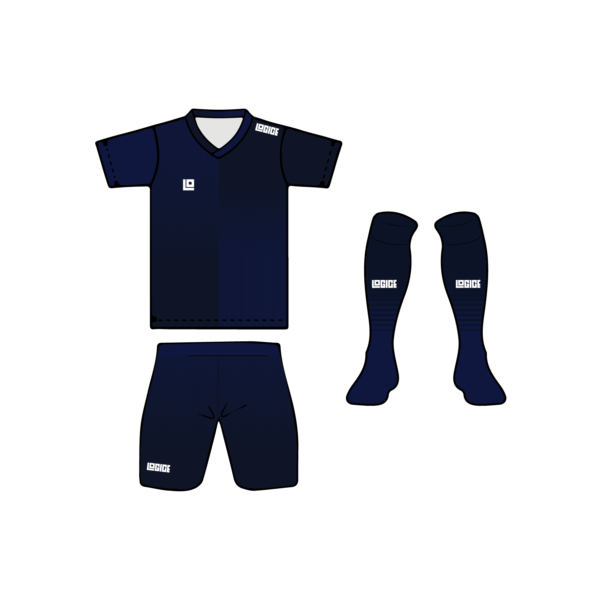 Hunter Football V-Neck Full Kit - Image 2